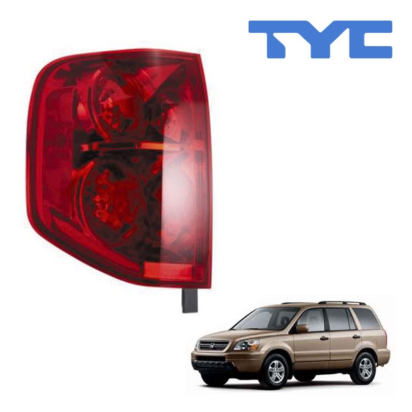 【TYC 正規品】03-04y ホンダ パイロット テールランプ テールライト 純正タイプ 左側 LH 運転席側 バルブ付