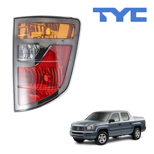 【TYC 正規品】06-08y ホンダ リッジライン テールランプ テールライト 純正タイプ 右側 RH 助手席側 バルブ無