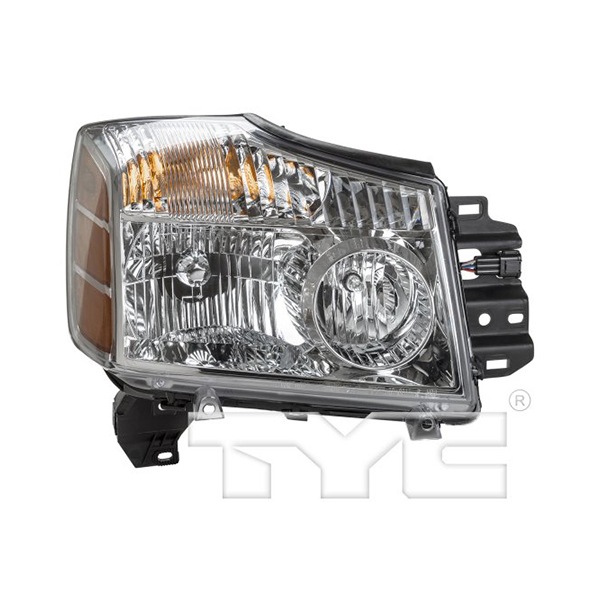 【TYC 正規品】05-07y 日産 ARMADA アルマダ ハロゲンヘッドランプ ヘッドライト 純正タイプ 右側 RH 助手席側 バルブ付