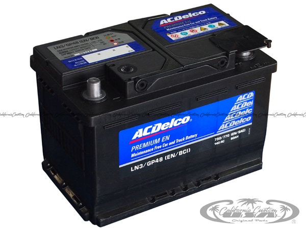 【日本正規品】ACDELCO ACデルコ アメリカ車用 バッテリー LN3 メンテナンスフリー  JK ラングラー/エスカレード/タホ/サバーバン/CTS/CTS-V/SRX/C7コルベット