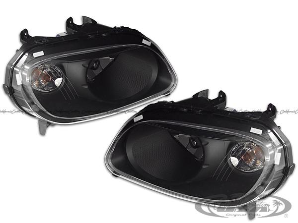 2006-2011y シボレー HHR ヘッドライト（ブラック）