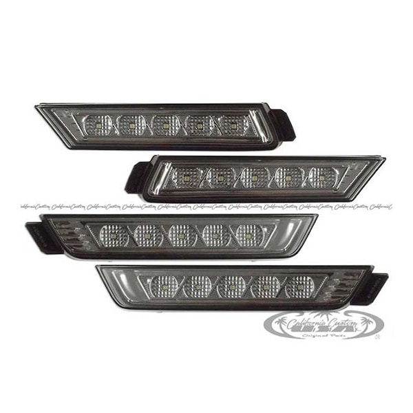 2010-2013y シボレー カマロ LEDサイドマーカー(スモーク)/4PC