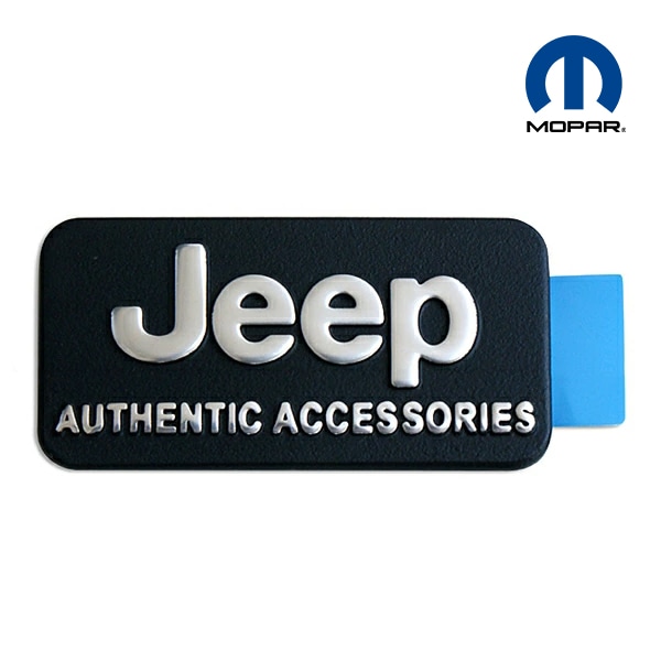 MOPAR 純正 エンブレム Jeepロゴ（ラングラー、グランドチェロキー、コンパス、パトリオット、リバティ、コマンダー）