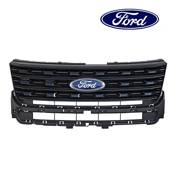フォード純正 16-18y FORD エクスプローラー SPORTS スポーツ ブラック グリル ラジエターグリル エンブレム付 FB5Z8200BA