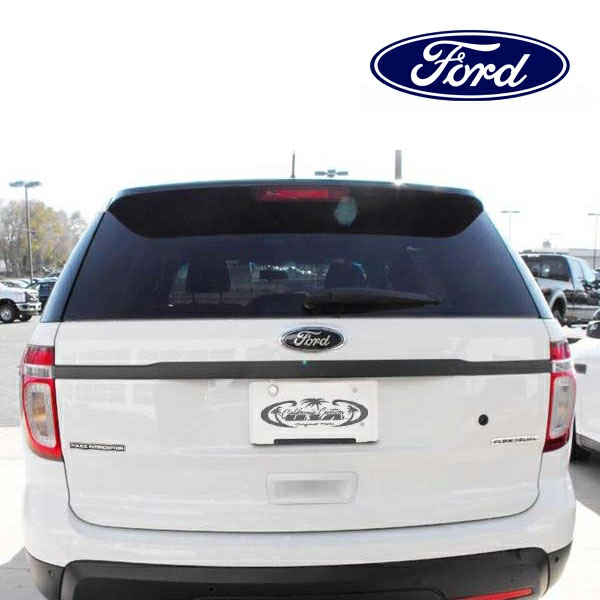 フォード純正 11-19y FORD エクスプローラー POLICE仕様 リアゲートモール ブラック
