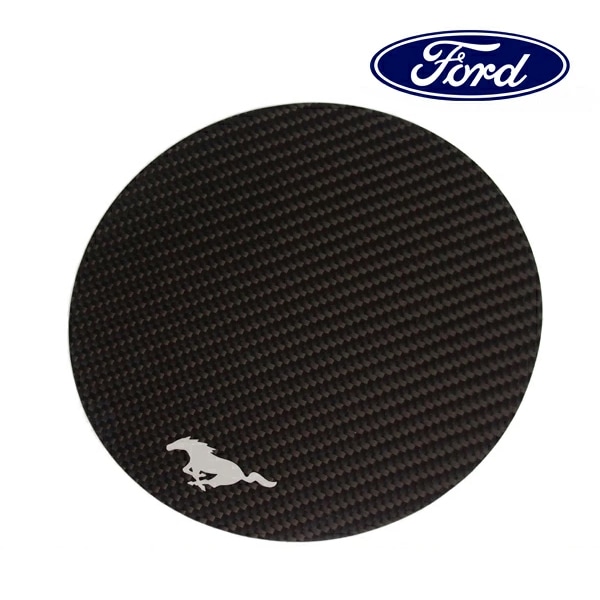 フォード純正 15y- FORD マスタング フューエルフラップガーニッシュ カーボン