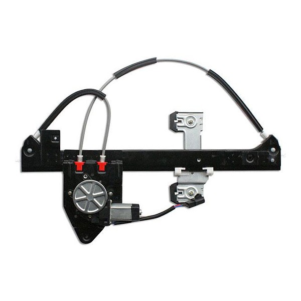 【DELAMO 正規品】P/W パワーウインドウ レギュレーター リア 右側 助手席側 RH ウィンドウレギュレーター 電装 モーター付 02y- シボレー トレイルブレイザー