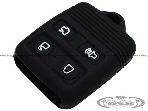 シリコン製 キーレスリモコン カバー （2002-10y エクスプローラー、99-12y マスタング、98-12y ナビゲーター 他）