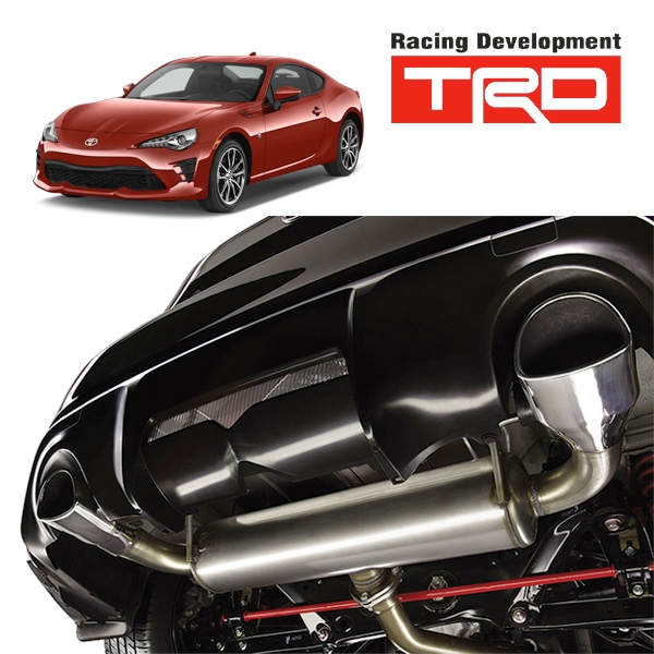 USトヨタ純正 TRD デュアルエキゾーストマフラー トヨタ 86 PTR03-18170