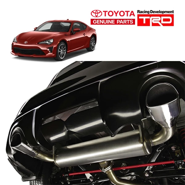 USトヨタ純正 TRD デュアルエキゾーストマフラー トヨタ 86 PTR03-18170
