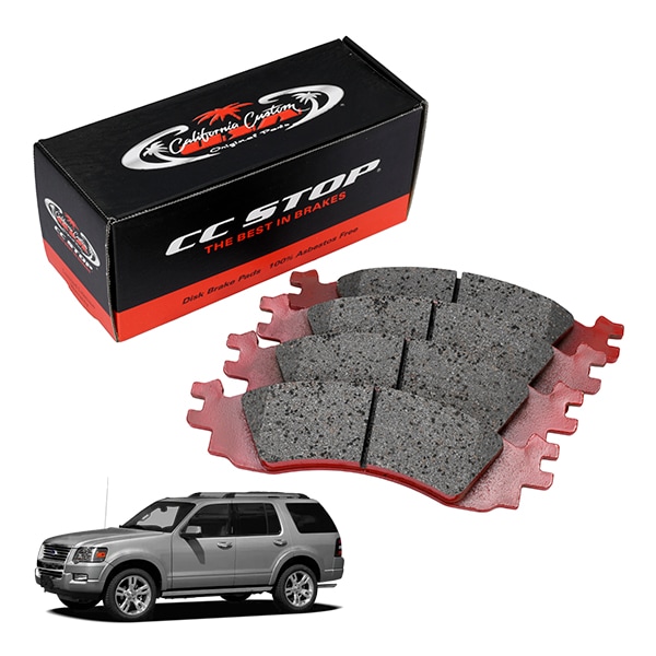 CC フロントブレーキパッド CCD1158 （2006-10y フォード エクスプローラー/2007-10y スポーツトラック）