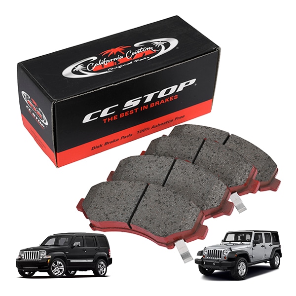 CC フロントブレーキパッド CCD1327 （2007-2014y ジープラングラー、08-12y チェロキー他）