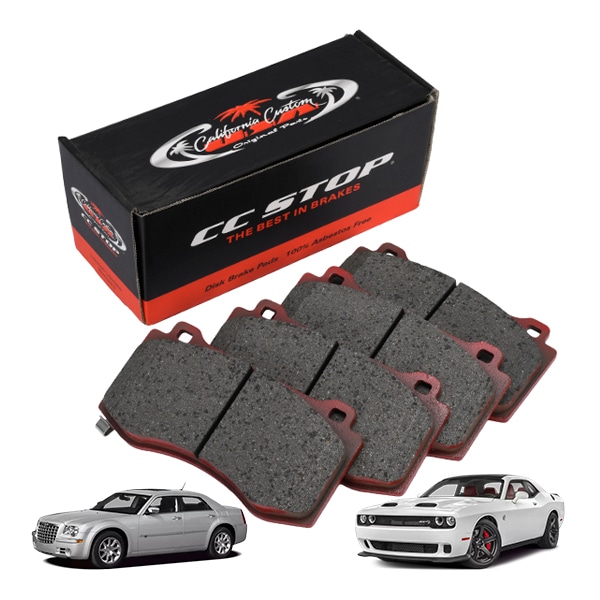 CC フロントブレーキパッド CCD1149 （2005-2010y クライスラー300C、12-14y 300、06-14y チャージャー、06-10y　グランドチェロキー（SRT-8）他）