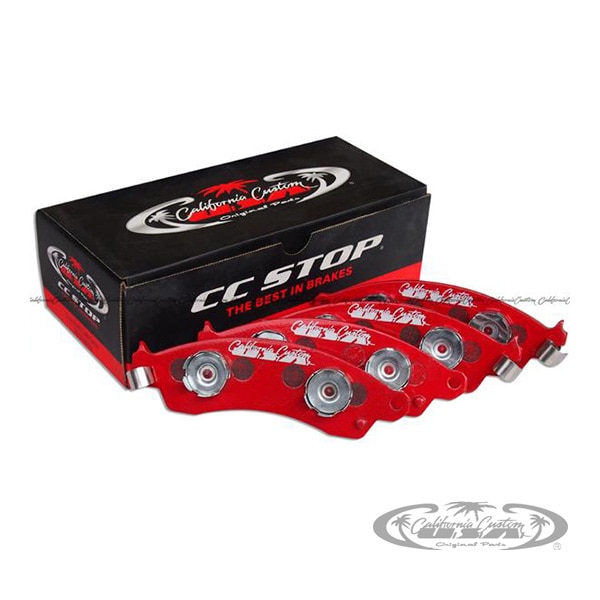 カリフォルニアカスタム 88-96y シボレー コルベット | 88-92y カマロ デュアルピストン車用 | 94-04y フォード マスタングコブラ フロントブレーキパッド CCD41