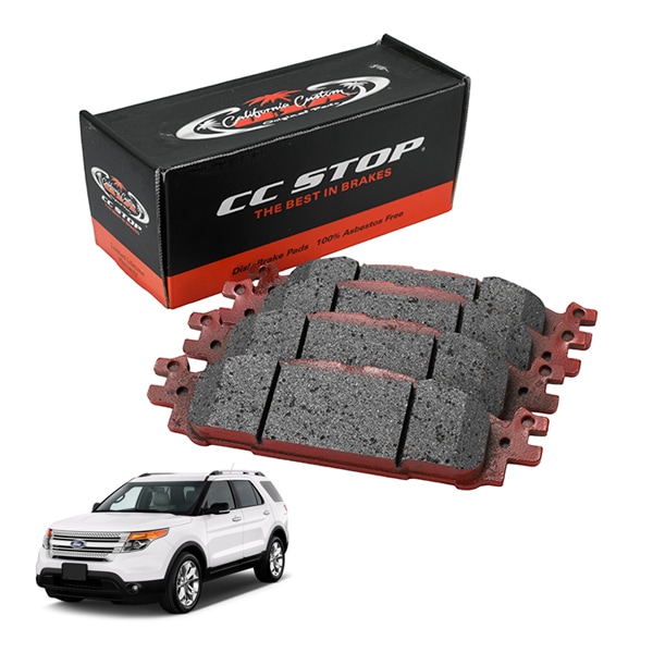 CC フロントブレーキパッド CCD1508 フォード 11-12y エクスプローラー | 13-15y エクスプローラー | 16-17y エクスプローラー