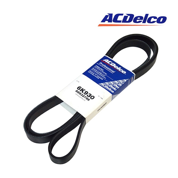 【ACDELCO 正規品】ACデルコ ファンベルト 2377 6K930 03-07y H2 | 00-08y タホ サバーバン | 00-08y ユーコン ユーコンXL | 01-08y デナリ デナリXL | 02-08y エスカレード 他