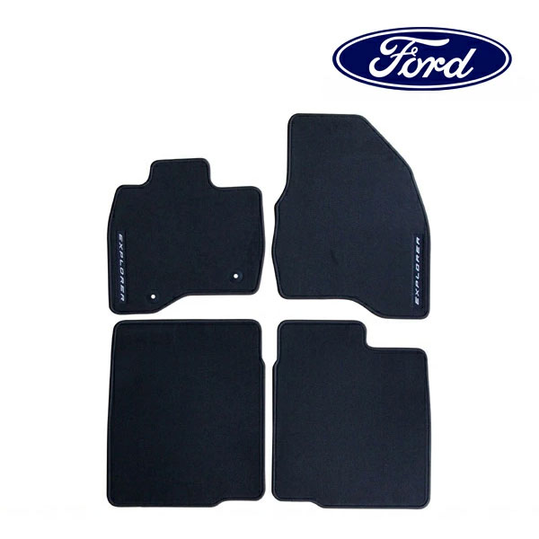 フォード純正 15-16y FORD エクスプローラー フロアマット ロゴ入り 4PC