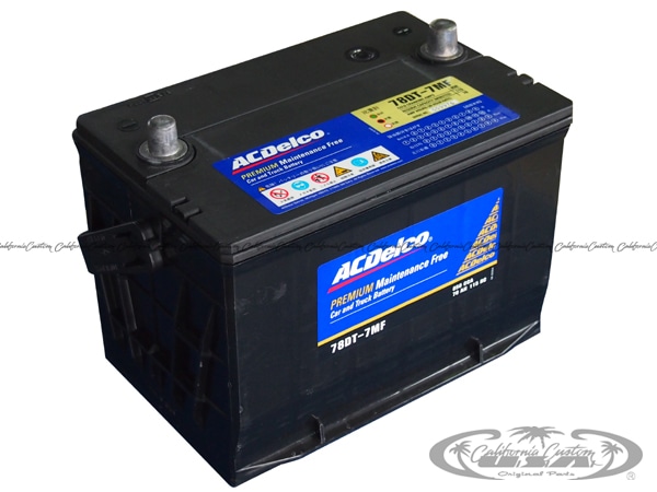 日本正規品】ACDELCO ACデルコ アメリカ車用 バッテリー 78DT-7MF