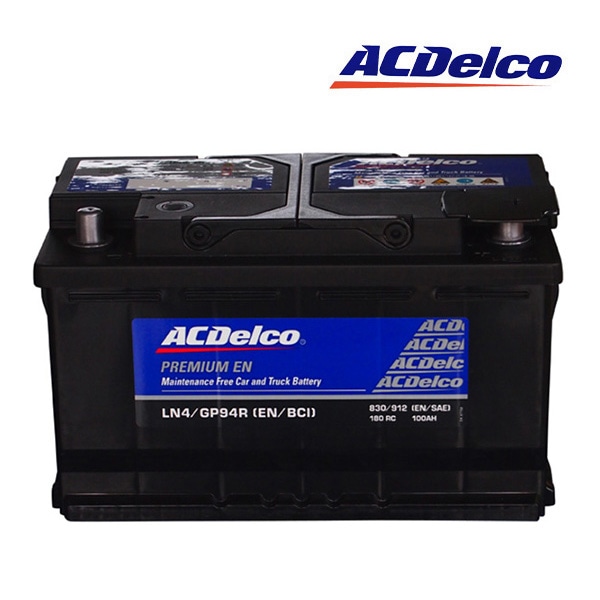 【日本正規品】ACDELCO ACデルコ バッテリー LN4 300C/マグナム/チャージャー/チャレンジャー/デュランゴ/グランドチェロキー/エスカレード/CTS/ATS/カマロ