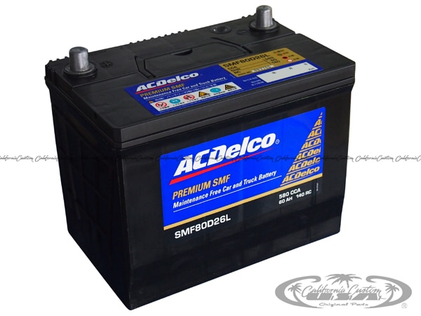 【日本正規品】ACDELCO ACデルコ アメリカ車用 バッテリー SMF80D26L メンテナンスフリー  US シエナ/タコマ/タイタン/アルマダ
