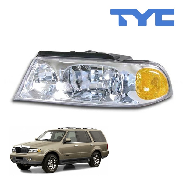 【TYC 正規品】98-02y リンカーン ナビゲーター ヘッドランプ ヘッドライト 純正タイプ 左側 LH 運転席側