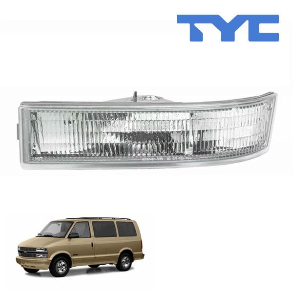 【TYC 正規品】95-05y シボレー アストロ フロント パークシグナルランプ ウインカーランプ 純正タイプ 左側 LH 運転席側