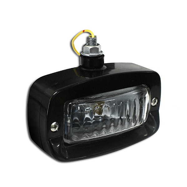 吊り下げ式 バックランプ ブラックタイプ バックライト テールランプ テールライト 外付けリバースライト バルブ付 汎用