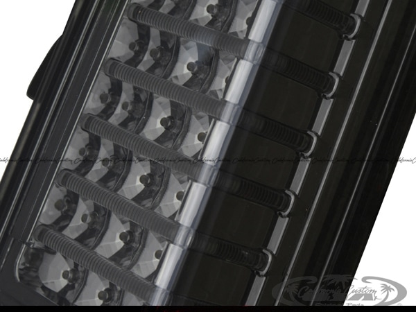 06-10y HUMMER ハマーH3 LEDテールランプ テールライト スモーク