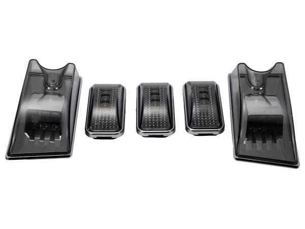 クリスタル LEDルーフマーカーランプ スモーク 10個セット フロント