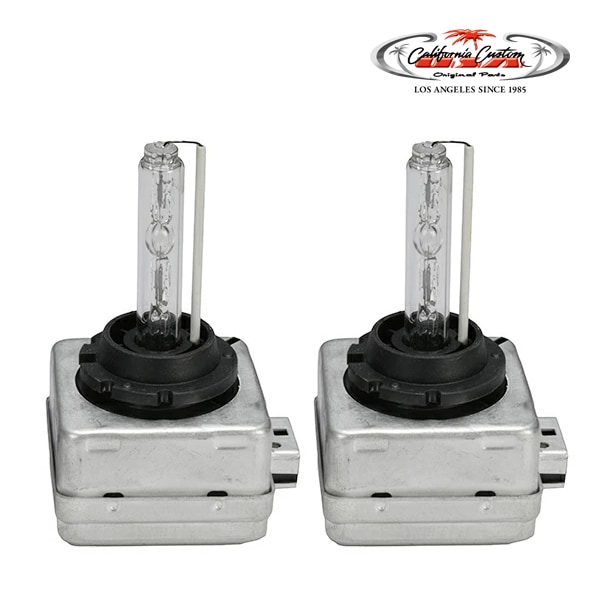 カリフォルニアカスタム 03y- キャデラック エスカレード 03-06y リンカーン ナビゲーター 05y- クライスラー 300C 他 HID BULBS D1C D1R 6000K HIDバルブ 2個