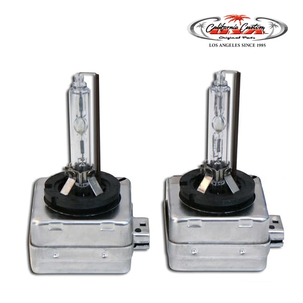 カリフォルニアカスタム 03y- キャデラック エスカレード | 03-06y リンカーン ナビゲーター | 05y- クライスラー 300C | 03y- ダッジ バイパー 他 HIDバルブ D1C D1R D1S互換 6000K 2個セット