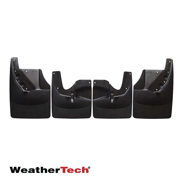 【WeatherTech 正規品】専用設計 マッドガード マッドフラップ 泥除け 110034-120034 1台分 4枚セット 07-13y トヨタ タンドラ TOYOTA TUNDRA 全モデル ウェザーテック