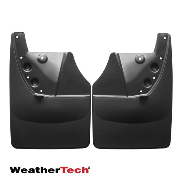 【WeatherTech 正規品】専用設計 マッドガード マッドフラップ 泥除け 120045 リア 左右セット 14-15y トヨタ タンドラ TOYOTA TUNDRA ウェザーテック