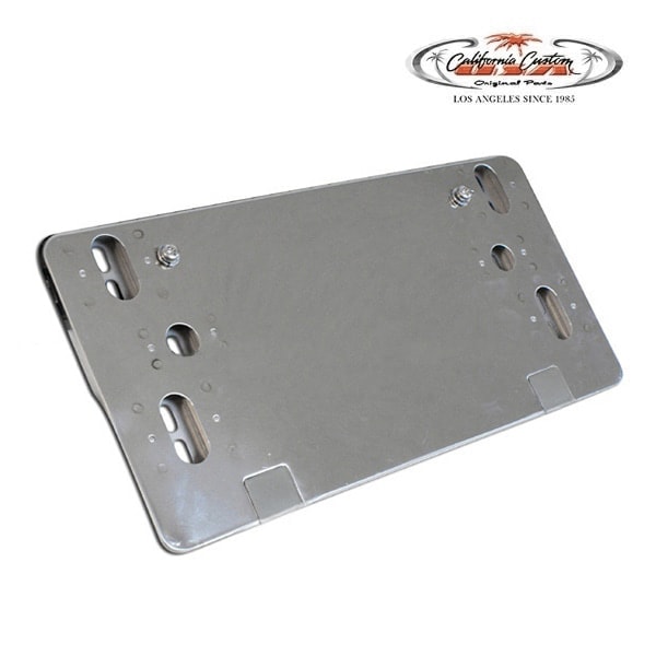 汎用 ナンバーステー G プレートタイプ リア ナンバープレート ヨーロッパ車用 ライセンスプレート ブラケット 移設 固定 穴あけ不要 車検改善などに