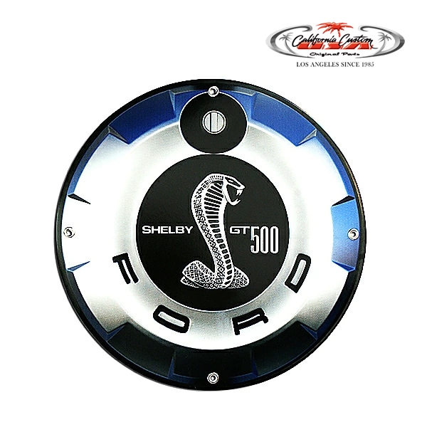 サインボード キャロル シェルビー Shelby GT500 Gas Cap 12 シェルビー GT500 直径 約30.5cm フォードマスタング 他 汎用