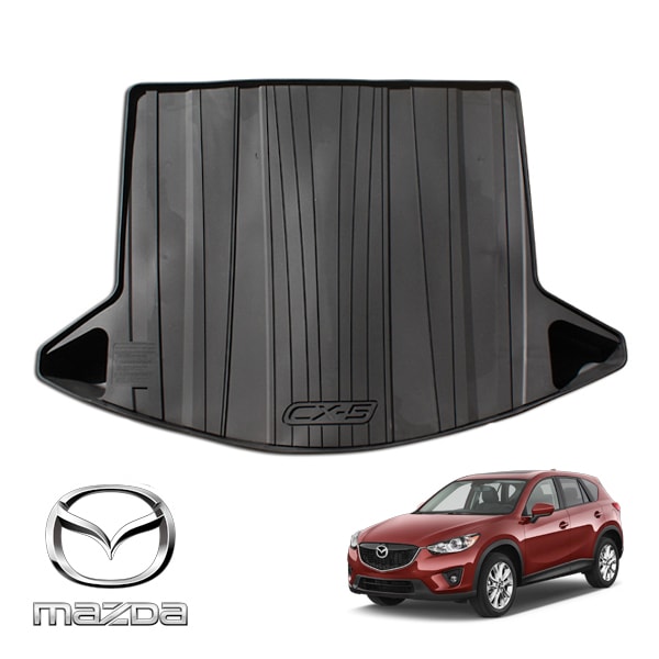 USマツダ純正 リア カーゴマット ラゲッジマット カーゴライナー トランクマット CX-5ロゴ入 MAZDA CX-5 CX5 KE型