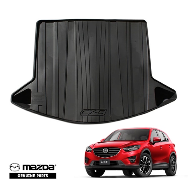 USマツダ純正 リア カーゴマット ラゲッジマット カーゴライナー トランクマット CX-5ロゴ入 MAZDA CX-5 CX5 KE型