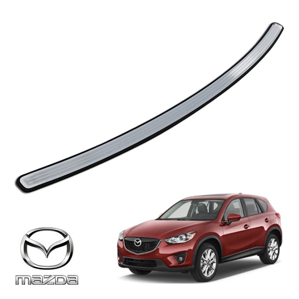 USマツダ純正 リアバンパーガード リアバンパープロテクター ステップガード ガーニッシュ 両面テープ 傷防止 保護 MAZDA CX-5 KE型