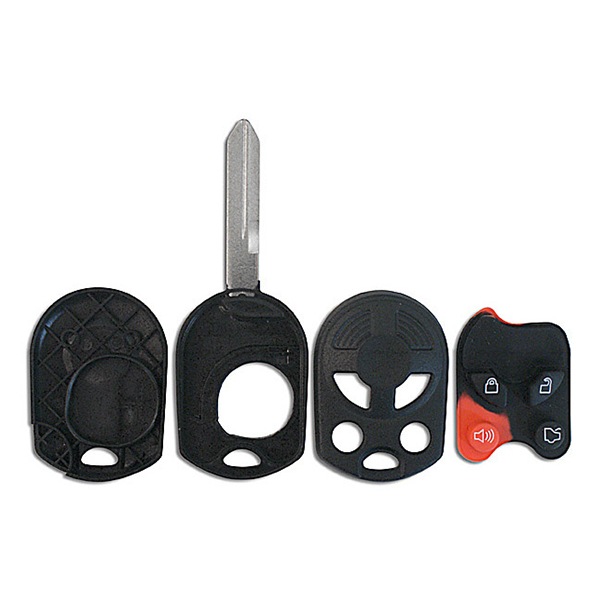 キーレスリモコン ブランクキー 4ボタン 915 フォード 08-12y エクスプローラー | 09-12y エクスペディション | 09-12y フレックス | 07-12y エッジ | 10-13y マスタング | 07-09y リンカーン ナビゲーター