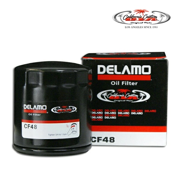 DELAMO エンジンオイルフィルター CF48 1個