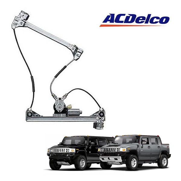 【ACDELCO正規品】03-09y ハマーH2 P/W パワーウインドウ レギュレーター フロント 左側 運転席側 LH フロントドア ウィンドウレギュレーター 電装 モーター付