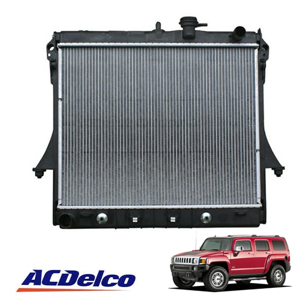 【ACDELCO 正規品】ハマー HUMMER 06-10y H3 AT車 3.7L 5.3L ラジエター ラジエーター 22000 冷却 コア クーリング 互換純正品番#25964054/19153663