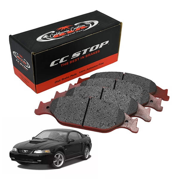 CC フロントブレーキパッド CCD804（1999-2004y フォード マスタング）