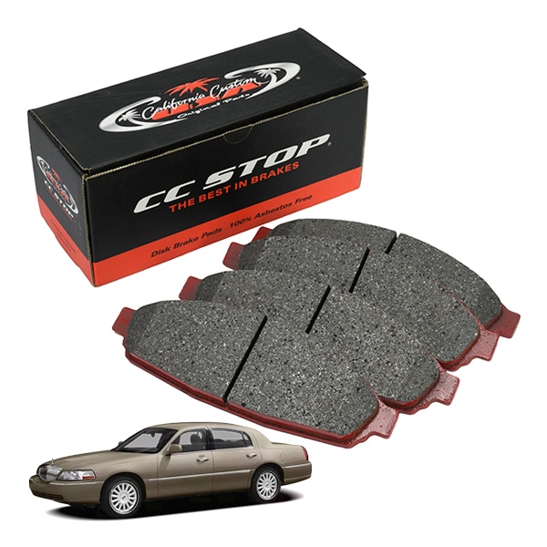 CC フロントブレーキパッド CCD931（2003-2005y リンカーン タウンカー）