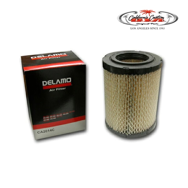 DELAMO エアフィルター CA2014C（02-09y シボレー トレイルブレイザー 02-06y シボレー トレイルブレイザーEXT 06-09y シボレー トレイルブレイザーSS）