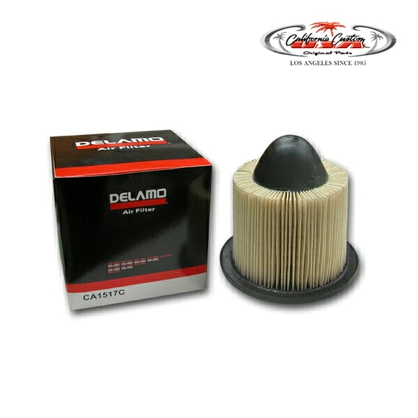 DELAMO エアフィルター CA1517C（97-05y エコノライン、F-150 97-04y エクスペディション 00-04y エクスカージョン 98-04y ナビゲーター 他）