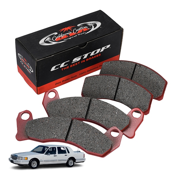 CC フロントブレーキパッド CCD499（1990-1994y リンカーン タウンカー）