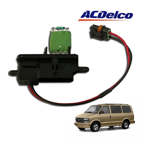【ACDELCO 正規品】96-05y シボレー アストロ GMC サファリ フロント用 エアコン・ヒーター風量調整用 ブロアモーターレジスター 15-80550