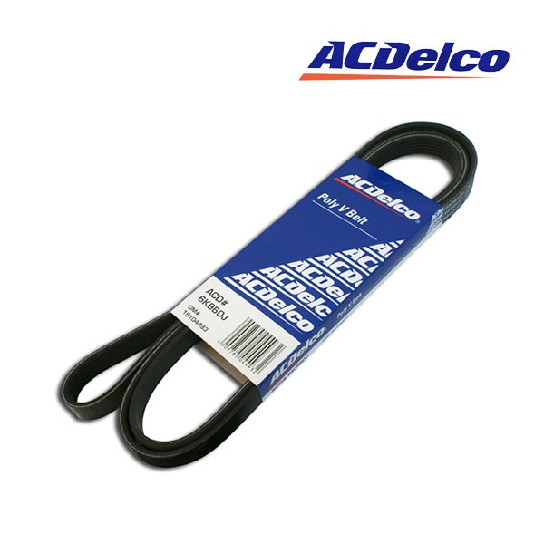 【ACDELCO 正規品】ファンベルトドライブベルト 2435 6K960 シボレー 96-98y S10ブレイザー C-1500 K-1500 05-13y シルバラード 96-99y サバーバン 96-00y タホ | GMC 96-00y ユーコン 05-13y シエラ | フォード 03y マスタング 87-91y トーラス