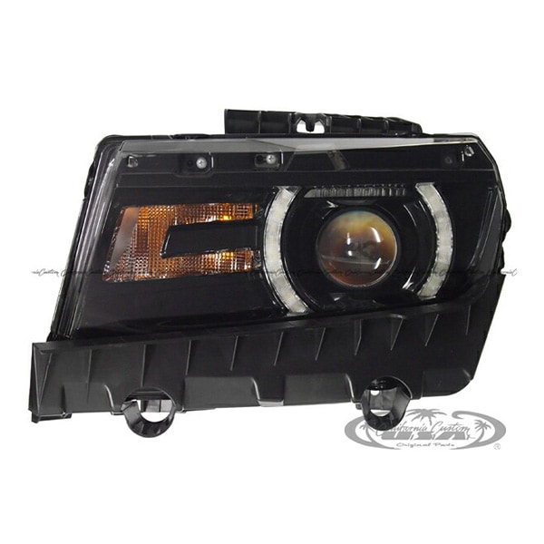 ヘッドランプ ヘッドライト 純正タイプ HID 左側 LH 運転席側 Hi/Lo D3Sバルブ付 T20オレンジバルブ付 14-15y シボレー カマロ